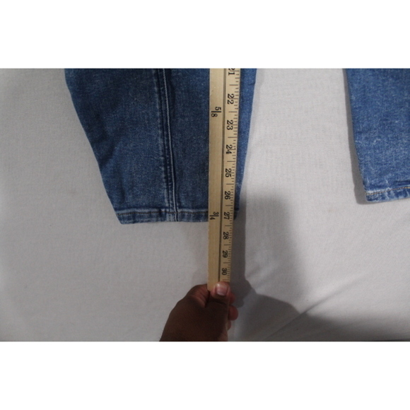 Lane Bryant Women Blue Jeans Denim High Rise Skinny Size 18 - Picture 6 of 9